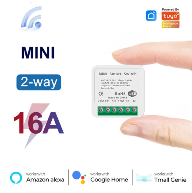 Smart Home Villa - Mini 16A WiFi Switch Smart Life