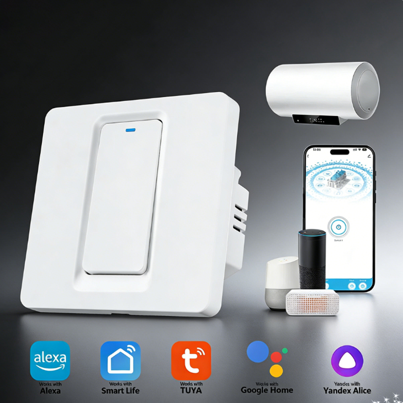 Smart Home Switch - Smart Water Heater Switch/WiFi&Bluetooth Touch Control