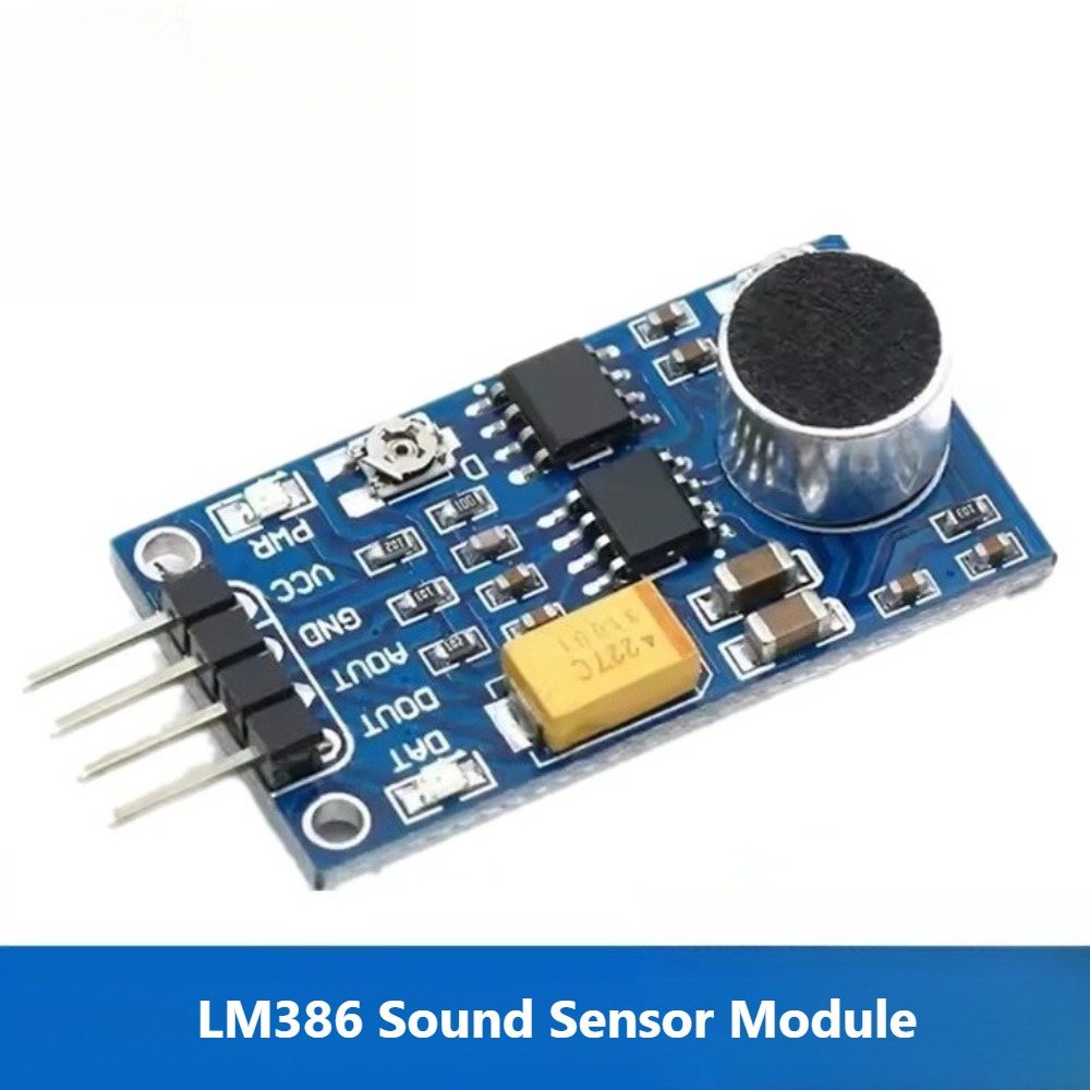 Smart Home Arduino Project - Sound Sensor Module LM386 Voice Control