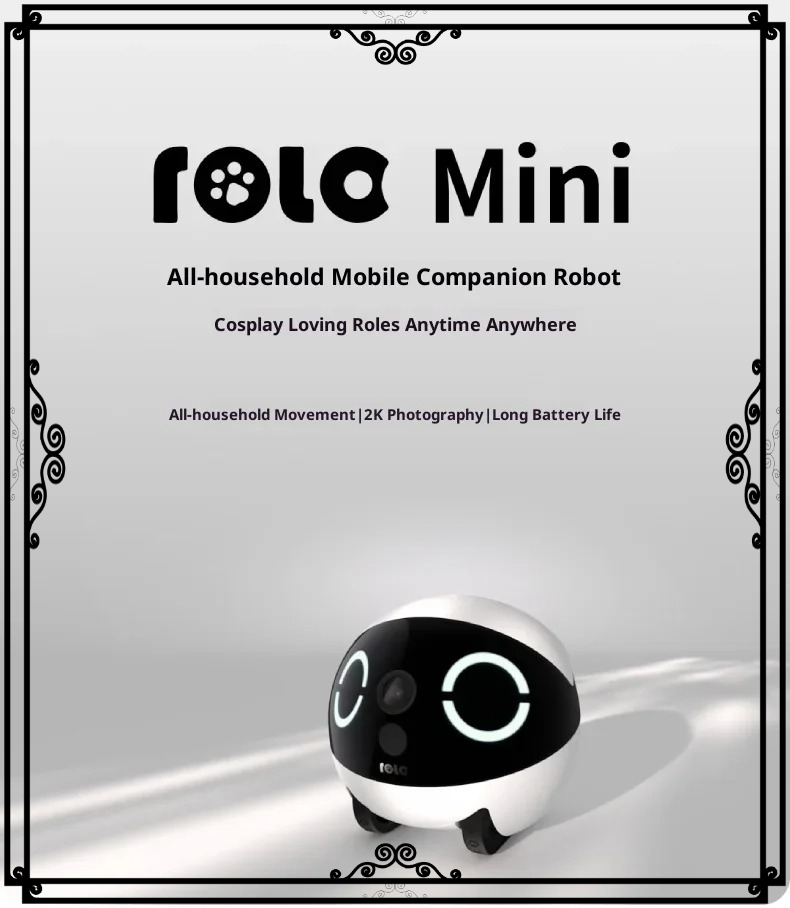 Smart Home Monitoring - Enabot ROLA Mini Smart Robot Intelligent