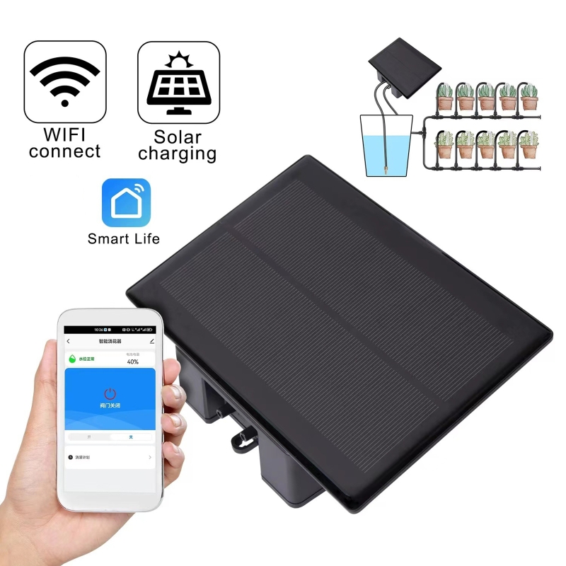 Smart Home Package - WIFI Solar Automatic Watering Machine Kit