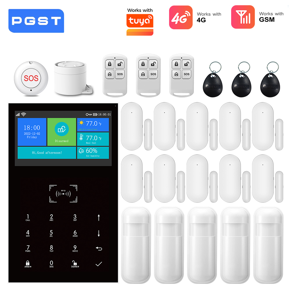 Smart Home Package - 4G GSM WiFi Alarm System Work