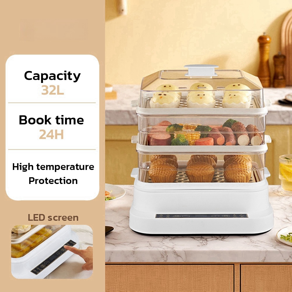 32L Smart Electric Steamer - 3 - огляд і ціна Smart Home Appliances