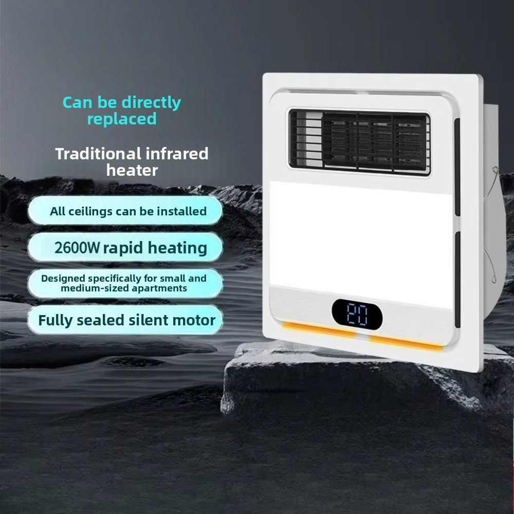 Smart Fast-Heating Bathroom He - огляд і ціна Smart Bathroom Fan
