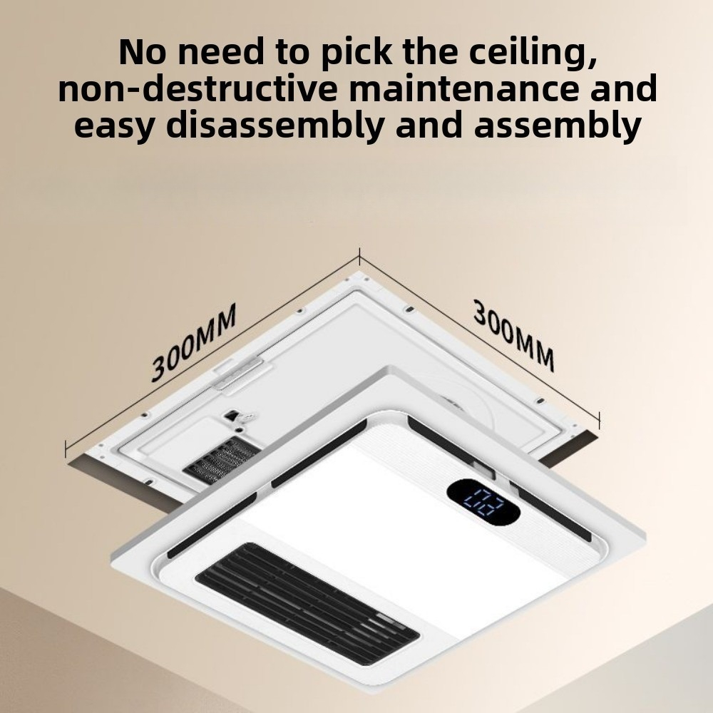 Smart Fast-Heating Bathroom He - огляд і ціна Smart Bathroom Fan