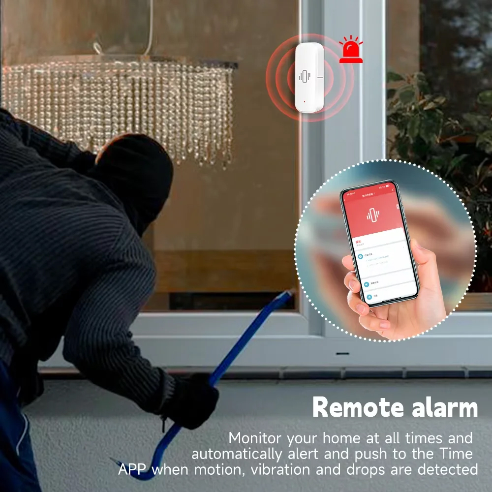 Smart ZigBee Vibration Sensor  - огляд і ціна Smart Home Monitoring