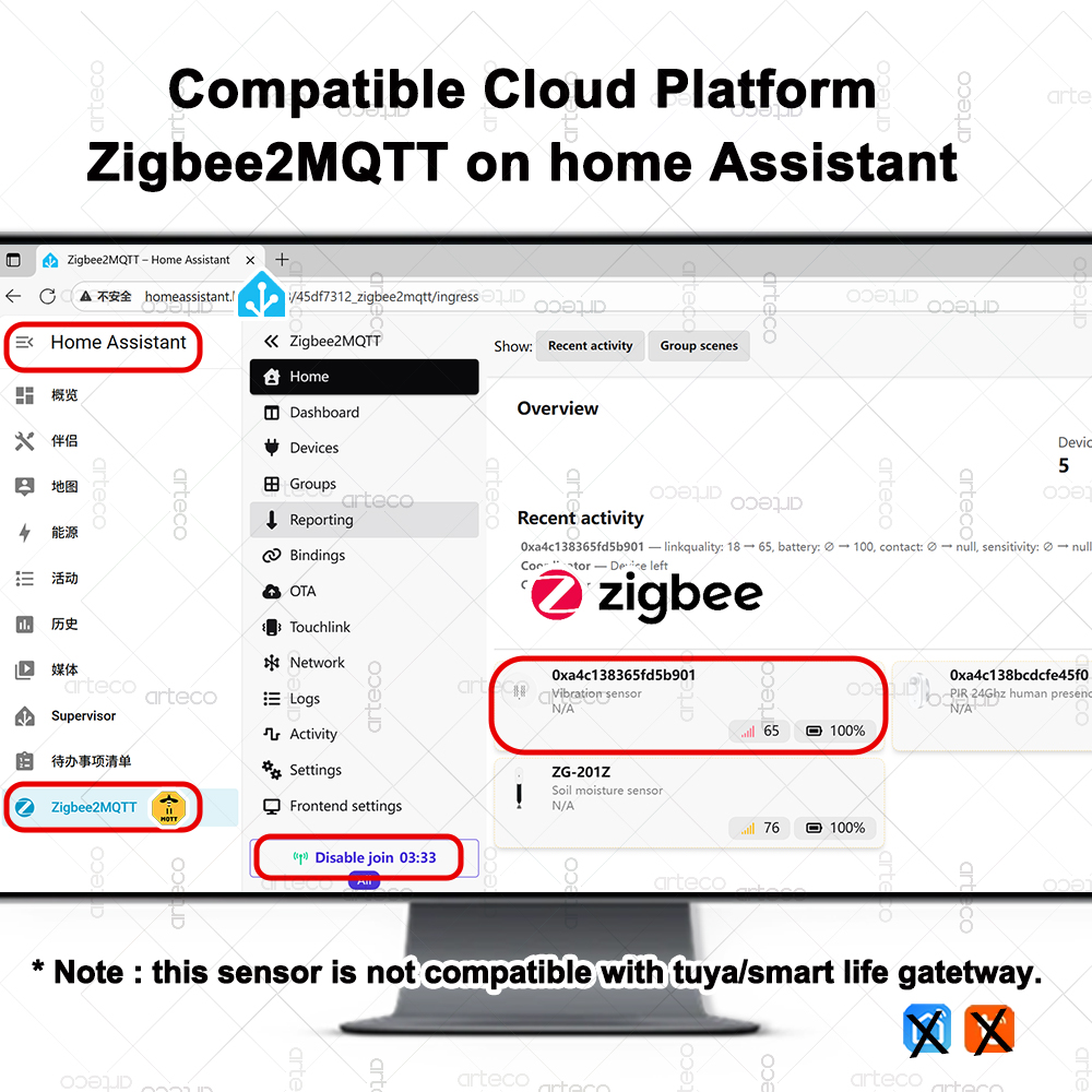 Smart ZigBee 3.0 Vibration Sen - огляд і ціна Smart Home Monitoring