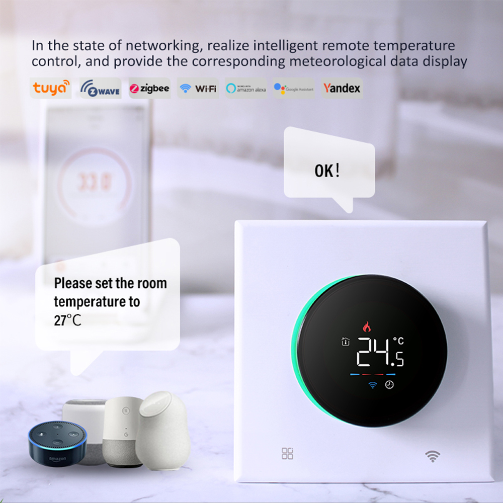 TUYA WiFi Smart Knob Thermosta - огляд і ціна Smart Home Package