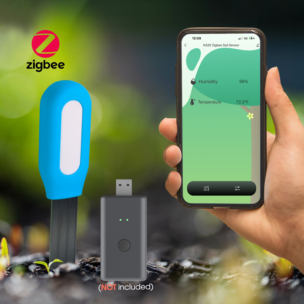 1PCS Tuya Zigbee Soil Sensor H - огляд і ціна Smart Home Monitoring