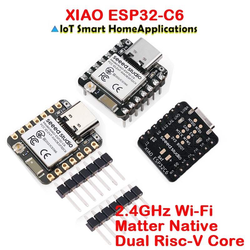 10Pcs/1pc  XIAO ESP32-C6 Devel - огляд і ціна Smart Home Arduino Project