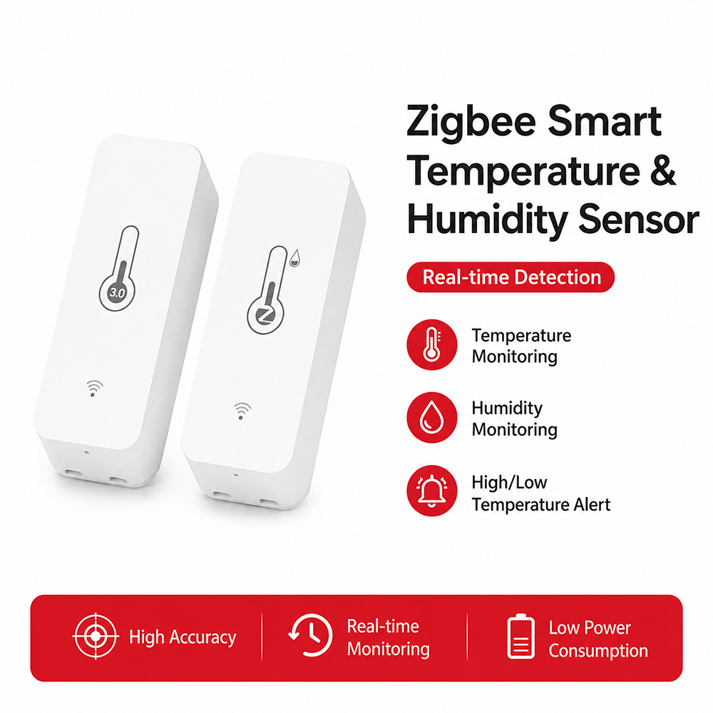 Zigbee Temperature Humidity Se - огляд і ціна Smart Home Tablet