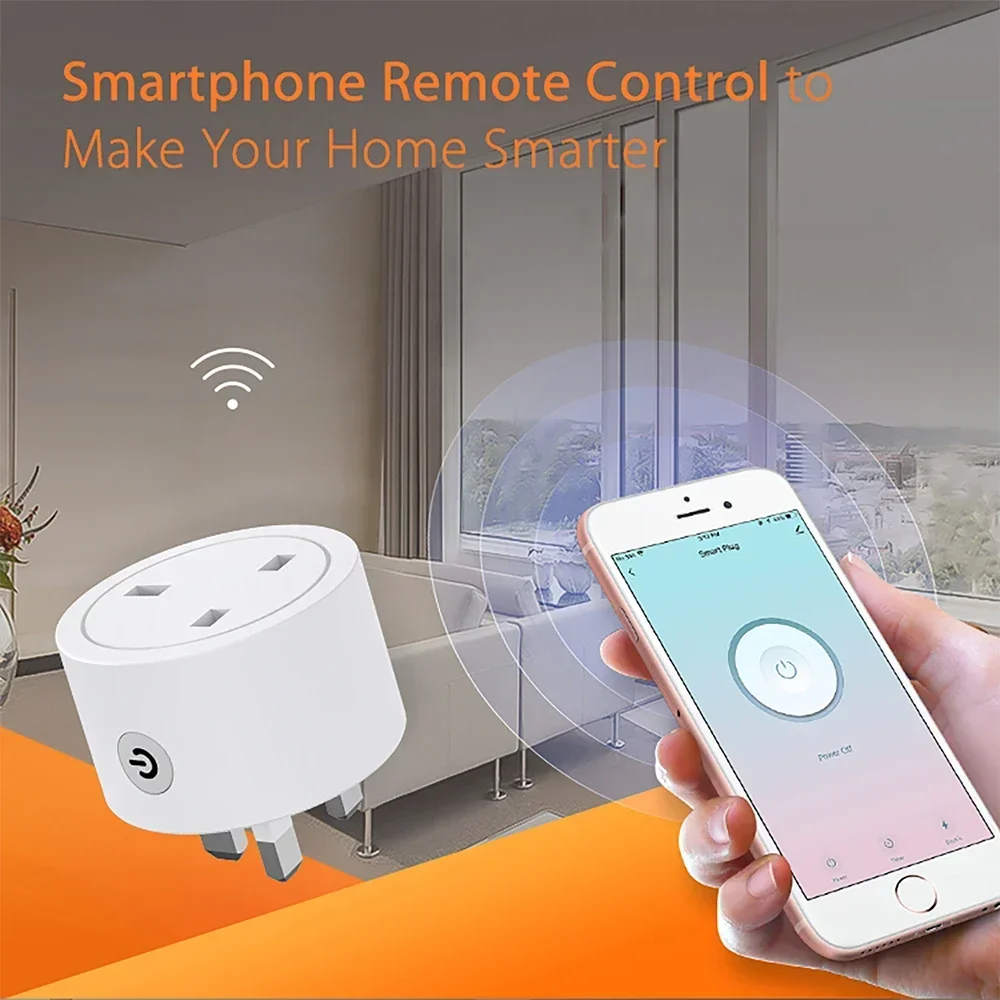 Zigbee Smart Plug 16A UK Socke - огляд і ціна Smart Home Monitoring