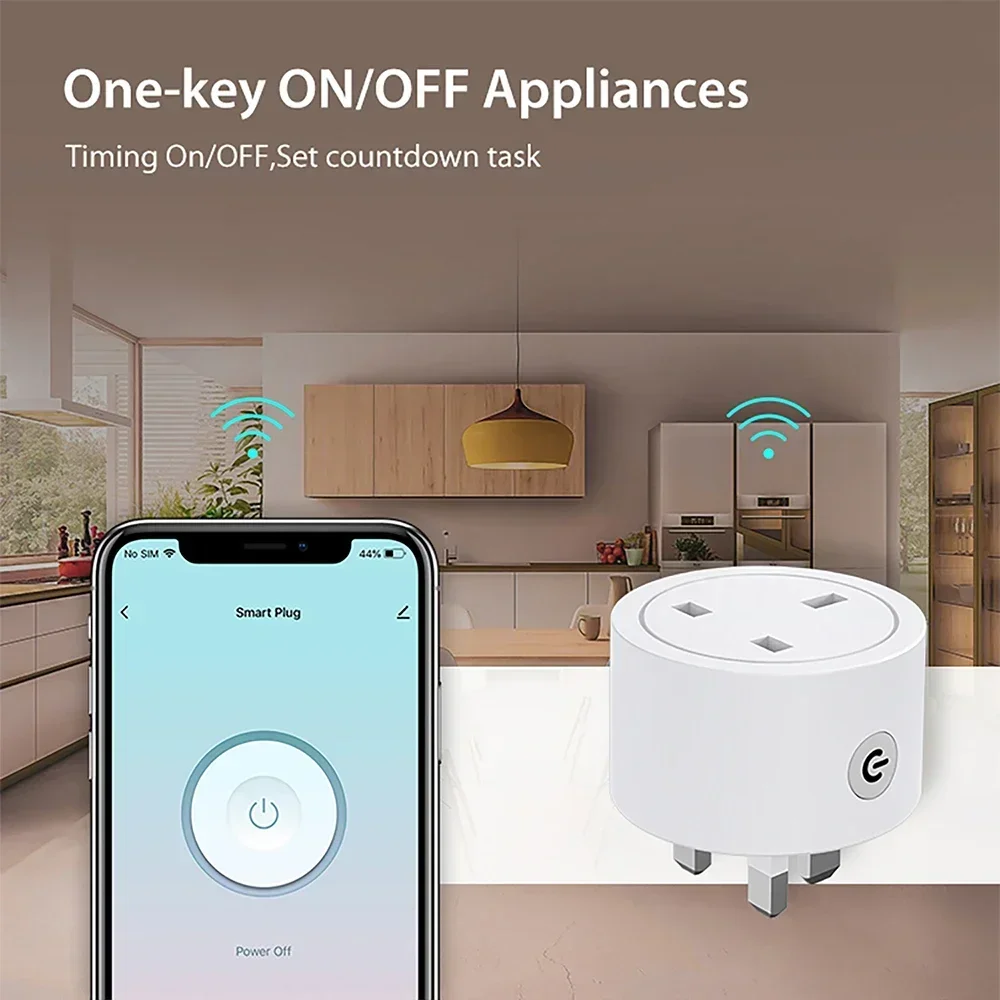 Zigbee Smart Plug 16A UK Socke - огляд і ціна Smart Home Monitoring