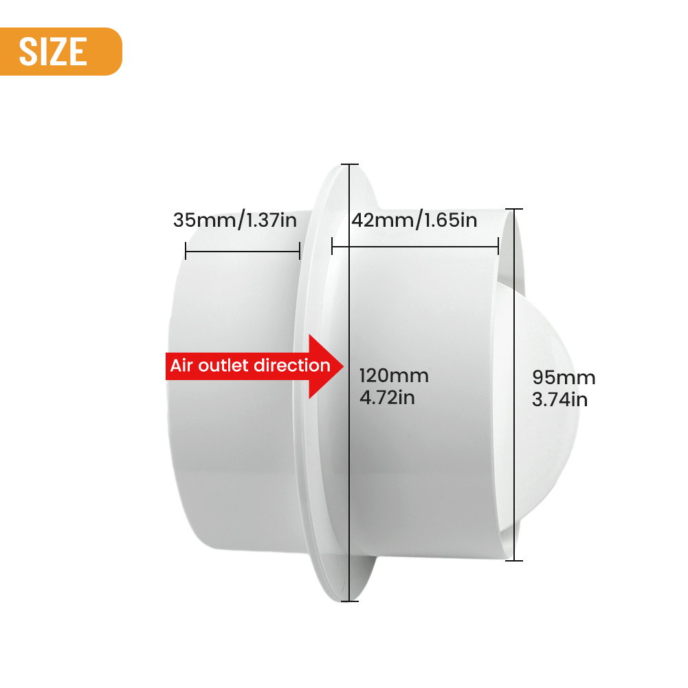 PVC Check Valve for Bathroom a - огляд і ціна Smart Bathroom Fan