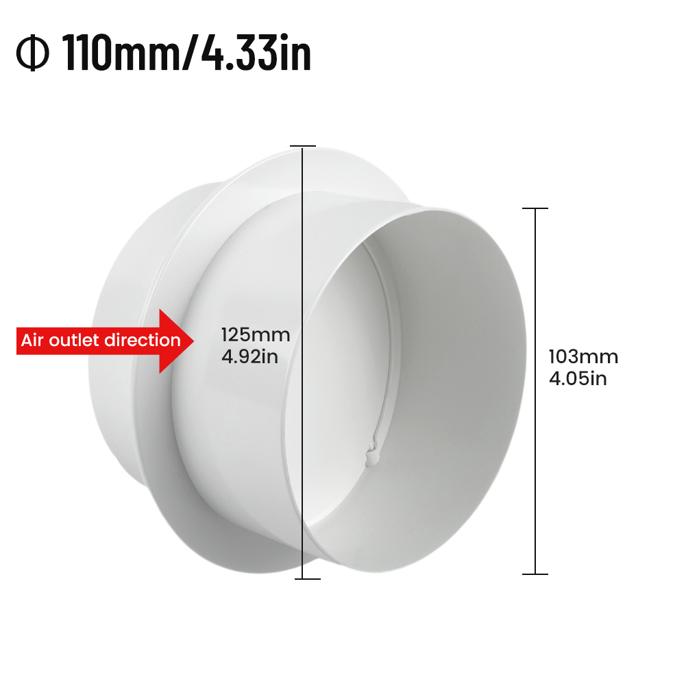 PVC Check Valve for Bathroom a - огляд і ціна Smart Bathroom Fan
