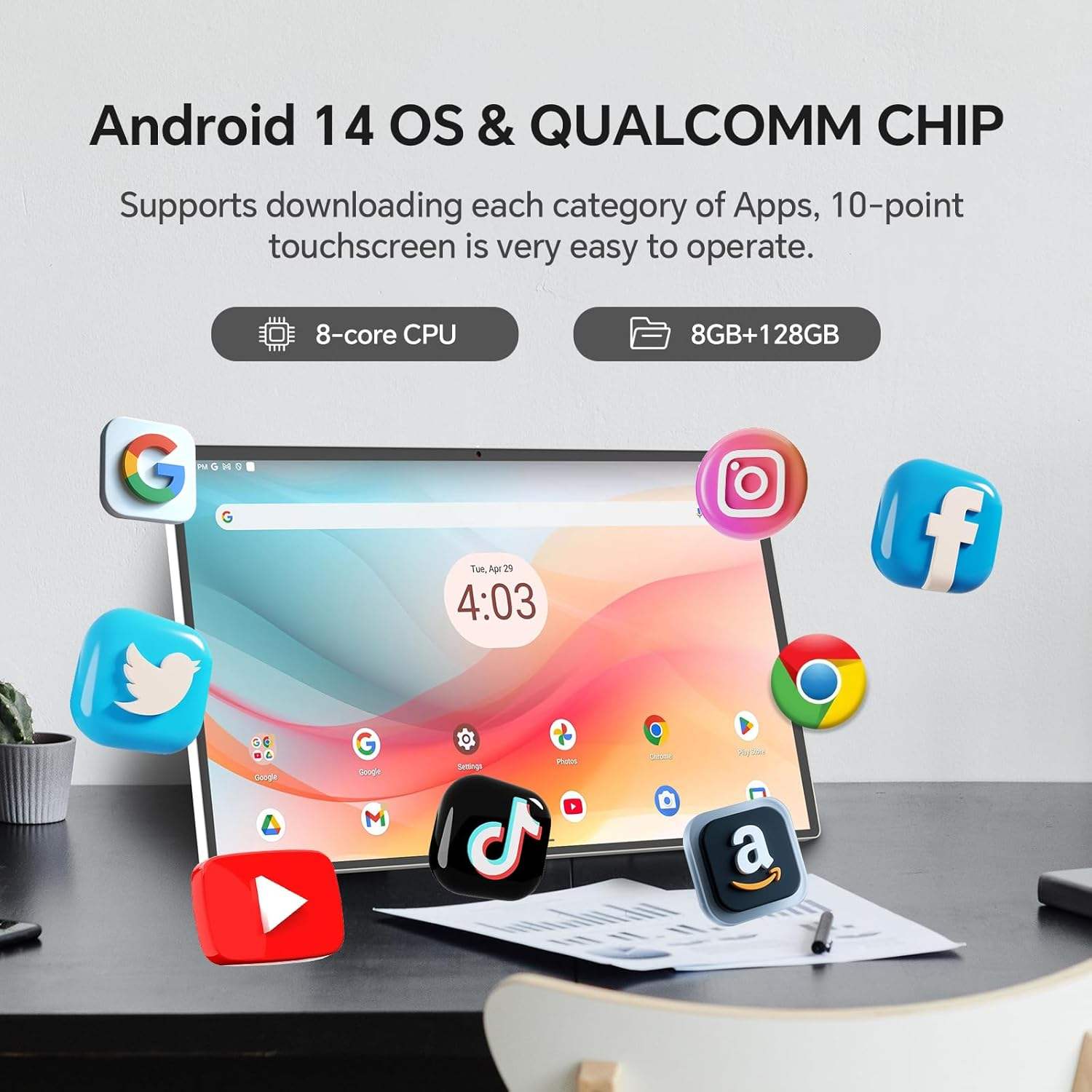 Mobile Android13 with Camera S - огляд і ціна Smart Home Tablet