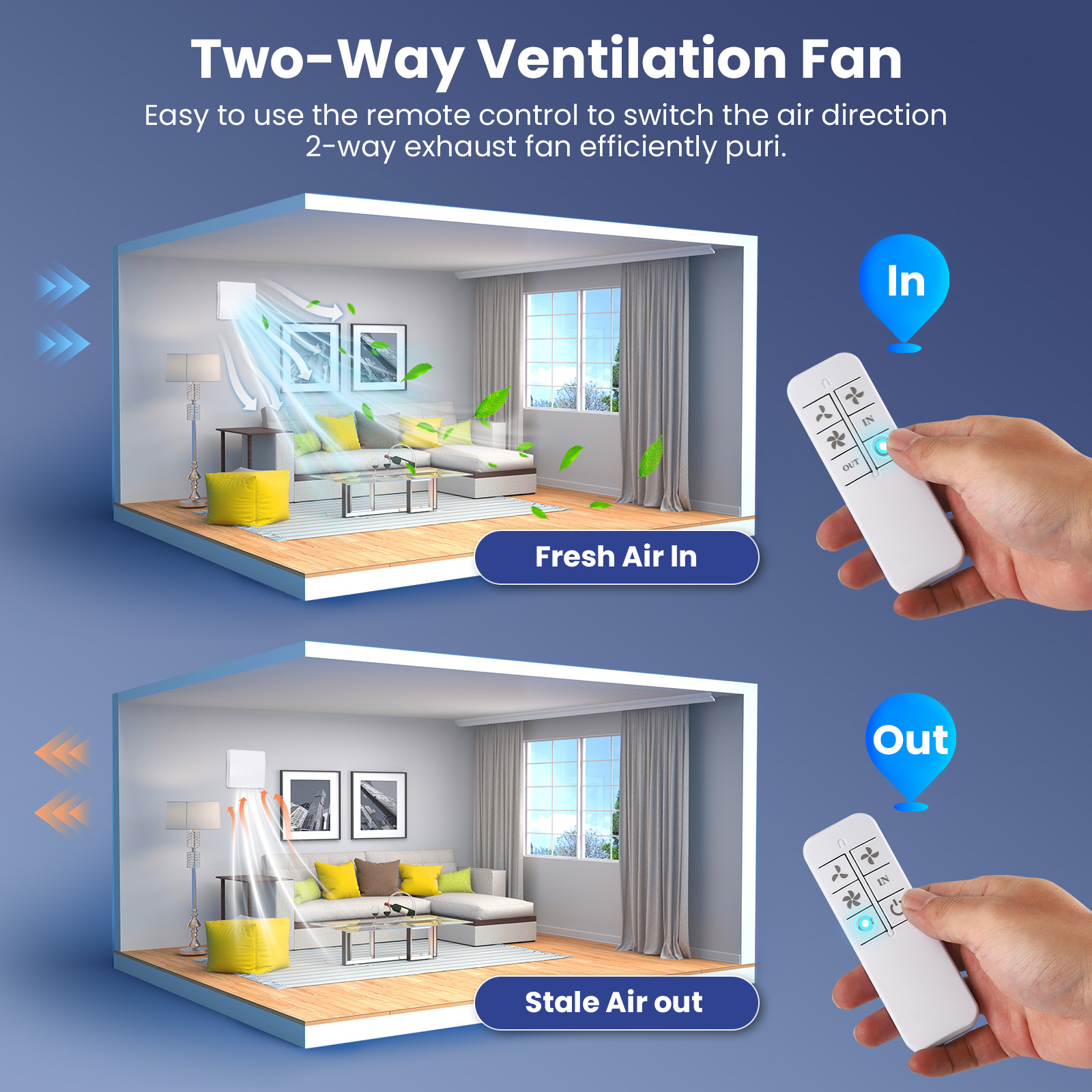 100mm Bathroom Exhaust Fan Dou - огляд і ціна Smart Bathroom Fan