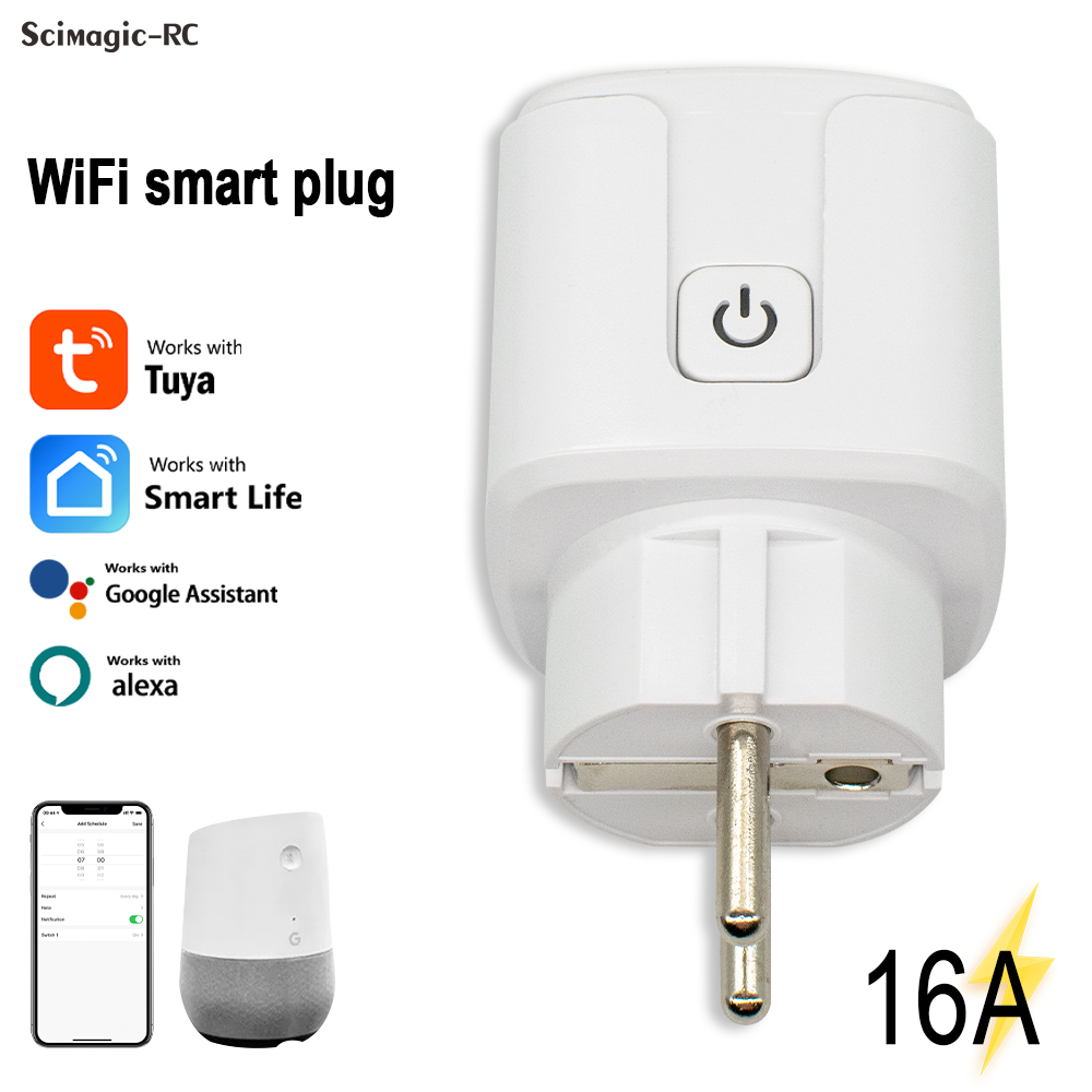 Tuya Smart Plug WiFi Socket 16 - огляд і ціна Smart Home Monitoring