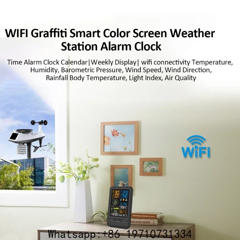 WiFi Smart Weather Station Sma - огляд і ціна Smart Home Monitoring
