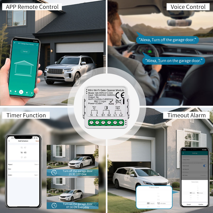 Tuya Smart WiFi or Zigbee Gara - огляд і ціна Smart Home Villa