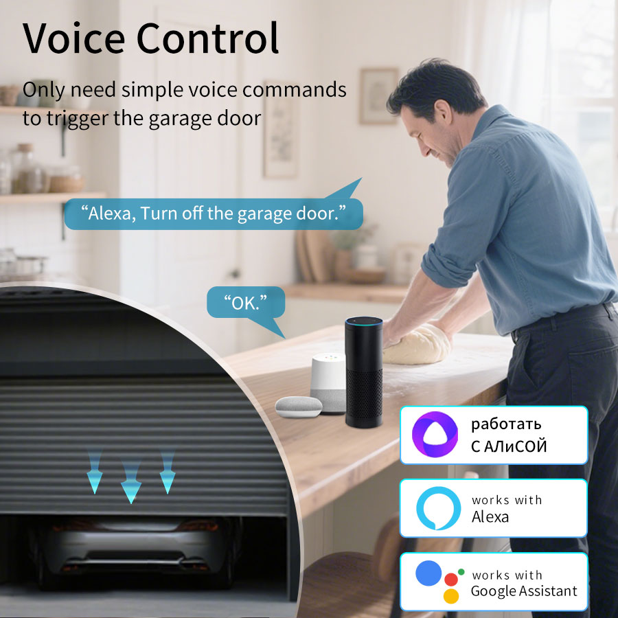 Tuya Smart WiFi or Zigbee Gara - огляд і ціна Smart Home Villa