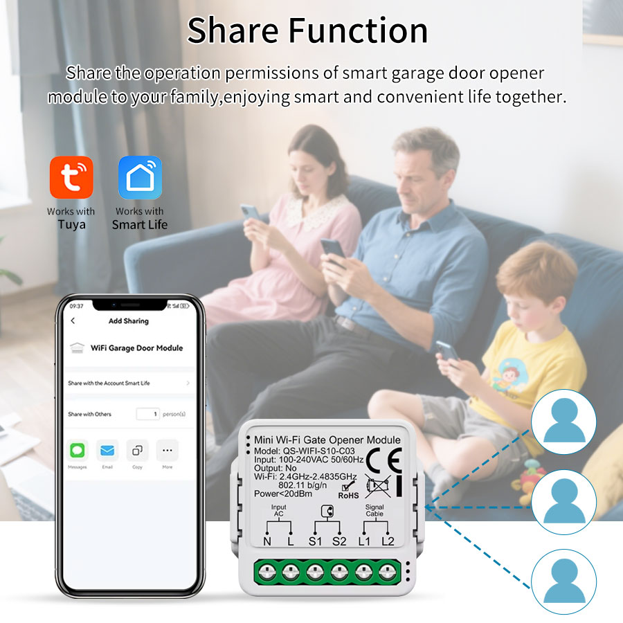Tuya Smart WiFi or Zigbee Gara - огляд і ціна Smart Home Villa