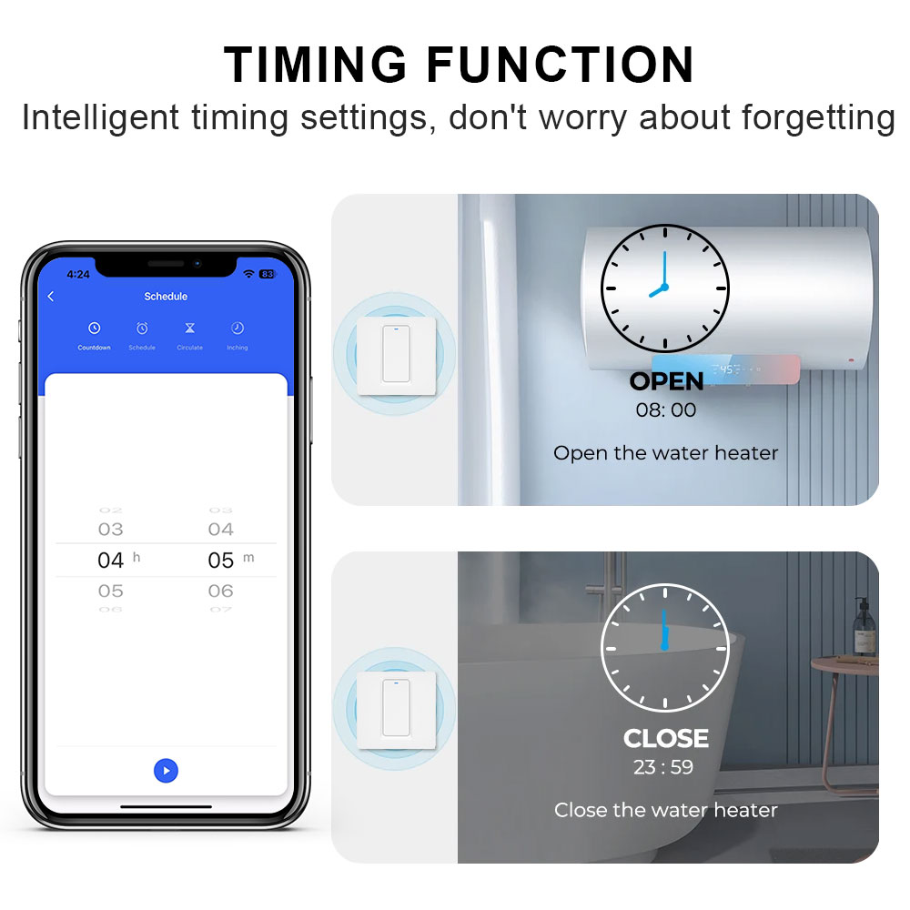 Smart Water Heater Switch/WiFi - огляд і ціна Smart Home Switch