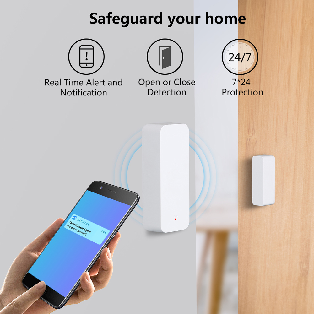 Tuya WiFi Zigbee Door Window S - огляд і ціна Smart Home Tablet