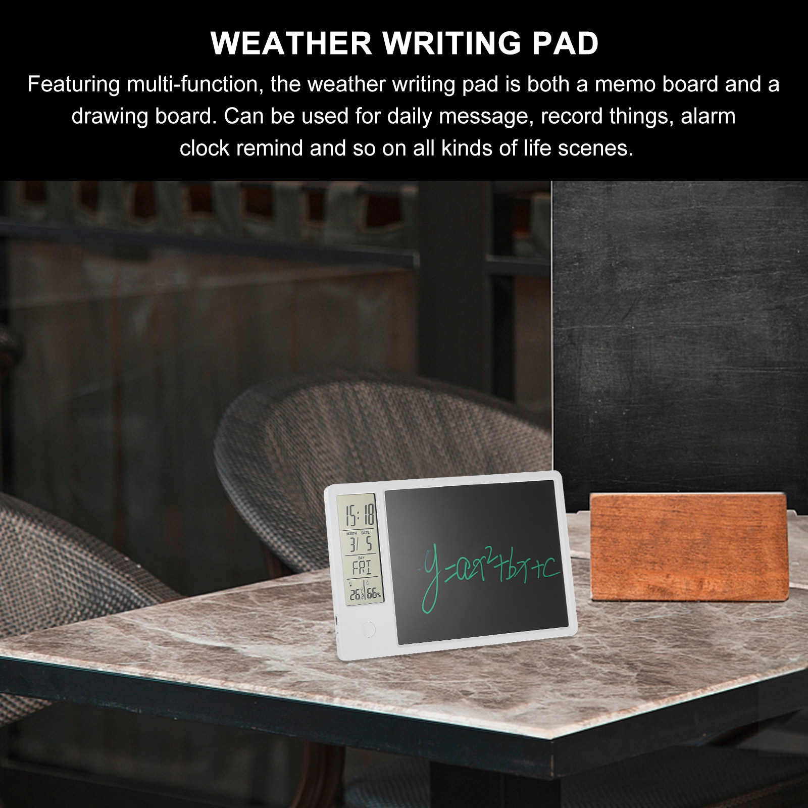 1Set Electronic Calendar LCD W - огляд і ціна Smart Home Tablet