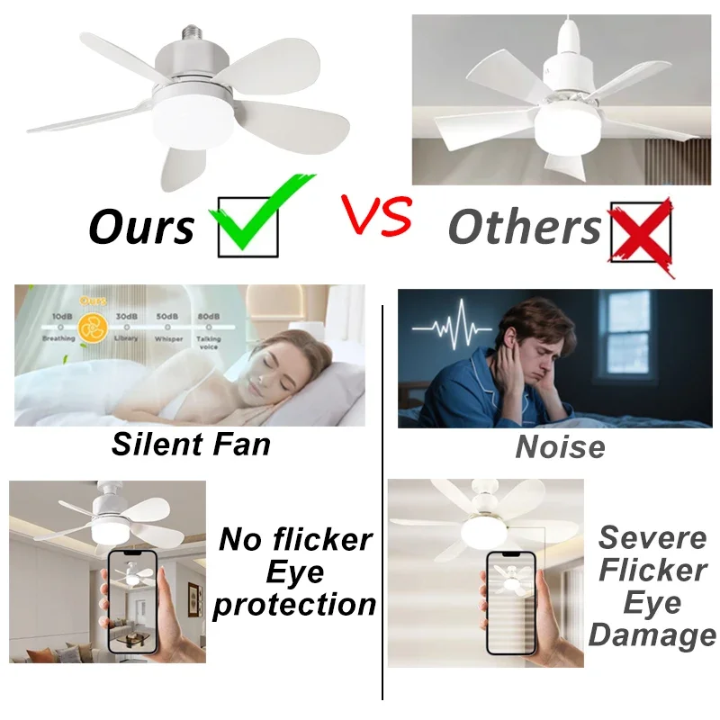 16 Inch 2-in-1 Ceiling Fan wit - огляд і ціна Smart Bathroom Fan