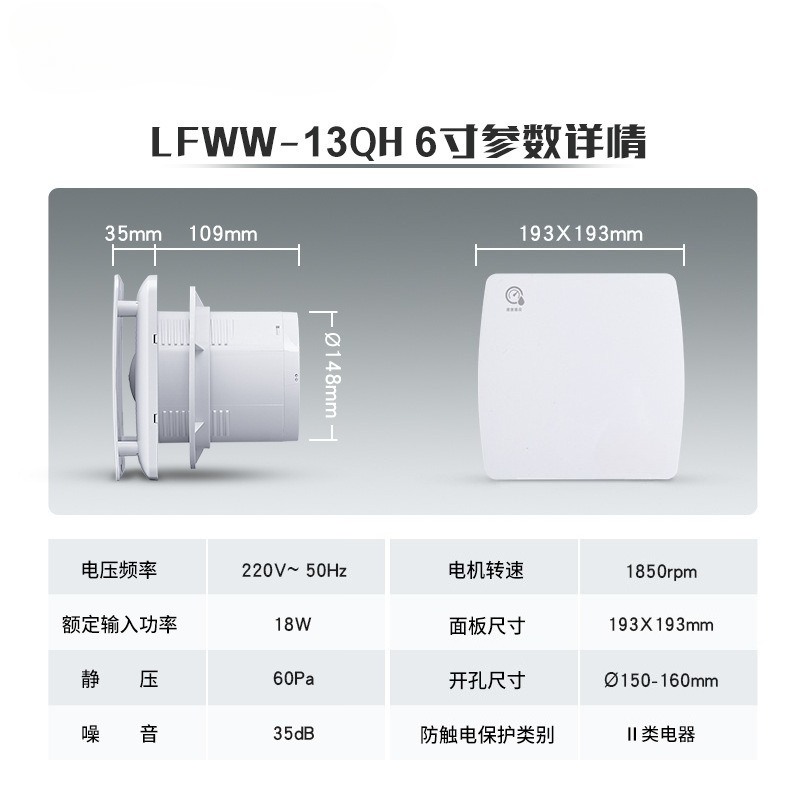 FOR Lao Fang Smart Window Vent - огляд і ціна Smart Bathroom Fan