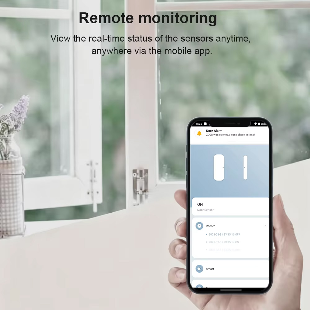 Zigbee 3.0 Door Window Sensor  - огляд і ціна Smart Home Tablet