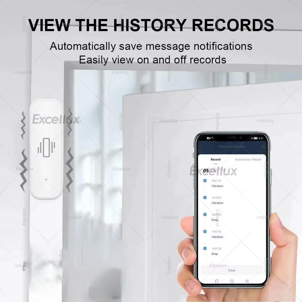 Zigbee Smart Vibration Sensor  - огляд і ціна Smart Home Monitoring