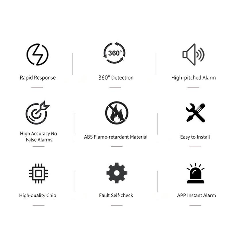 WiFi Smart Carbon Monoxide Det - огляд і ціна Smart Home Monitoring