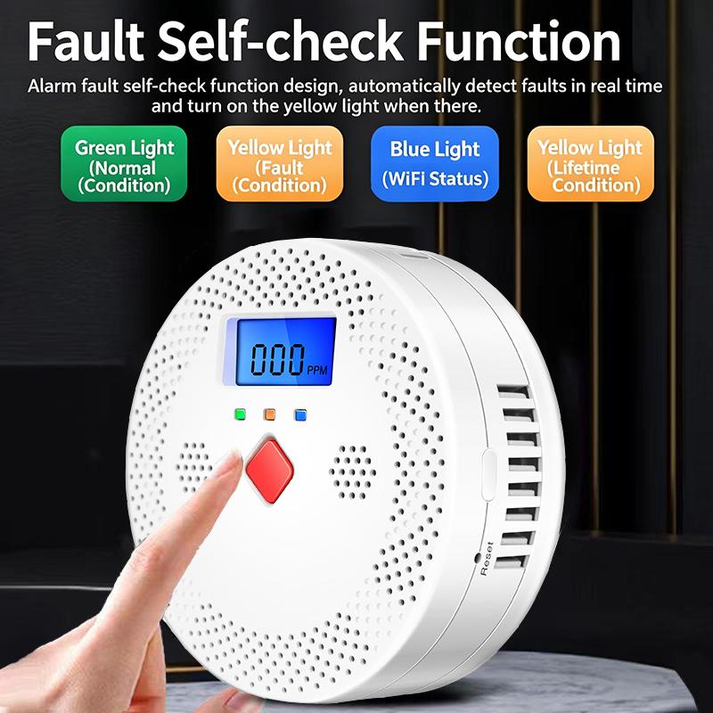 WiFi Smart Carbon Monoxide Det - огляд і ціна Smart Home Monitoring