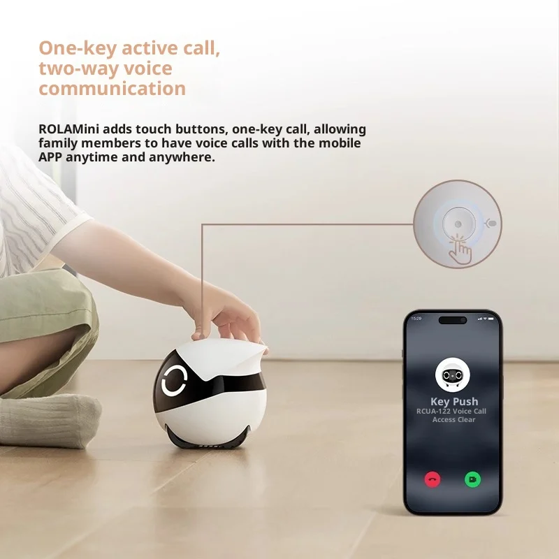 Enabot ROLA Mini Smart Robot I - огляд і ціна Smart Home Monitoring