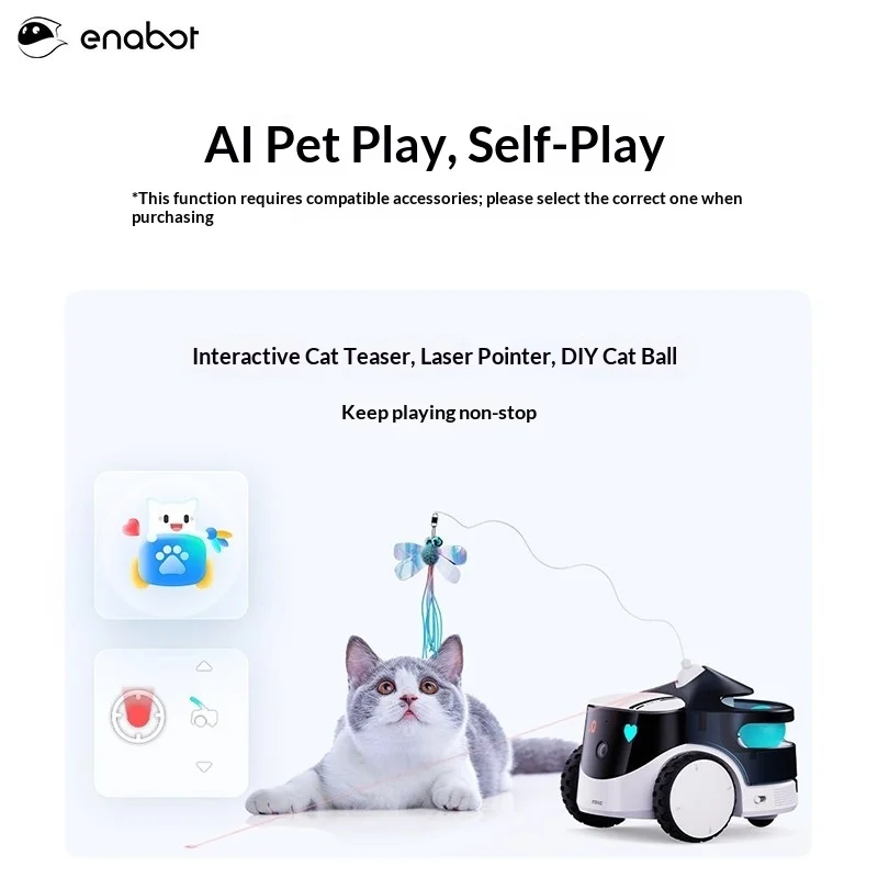 Enabot ROLA PetPal Smart Robot - огляд і ціна Smart Home Monitoring