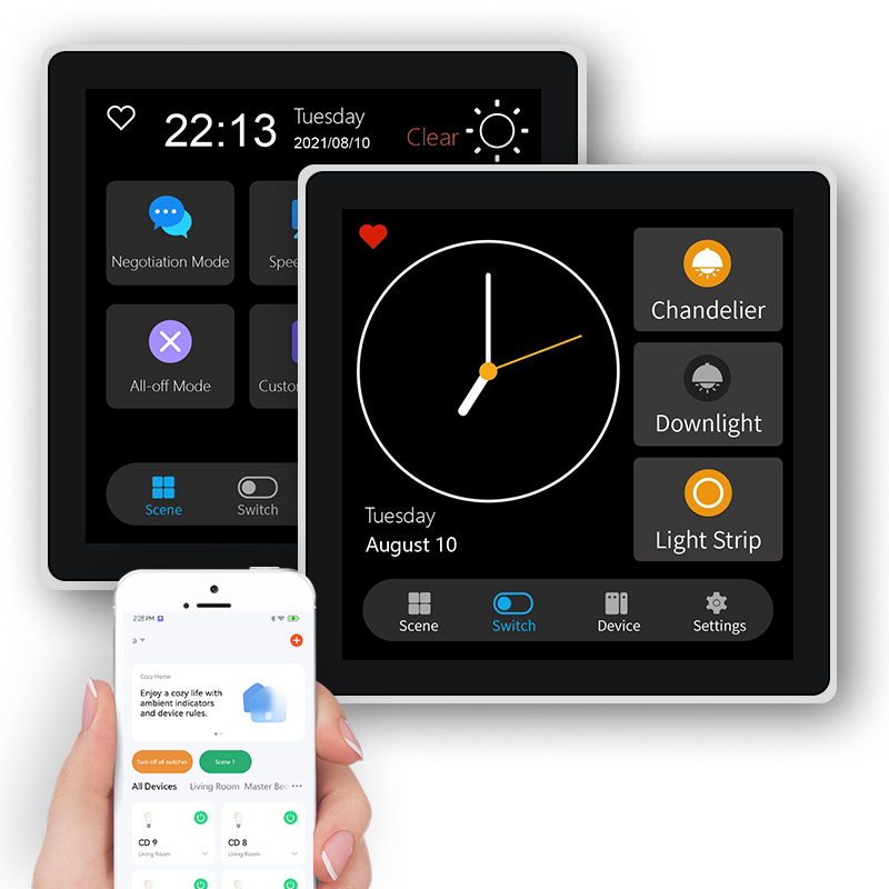 FUERS 4 Inch Touch Screen Mult - огляд і ціна Smart Home Monitoring