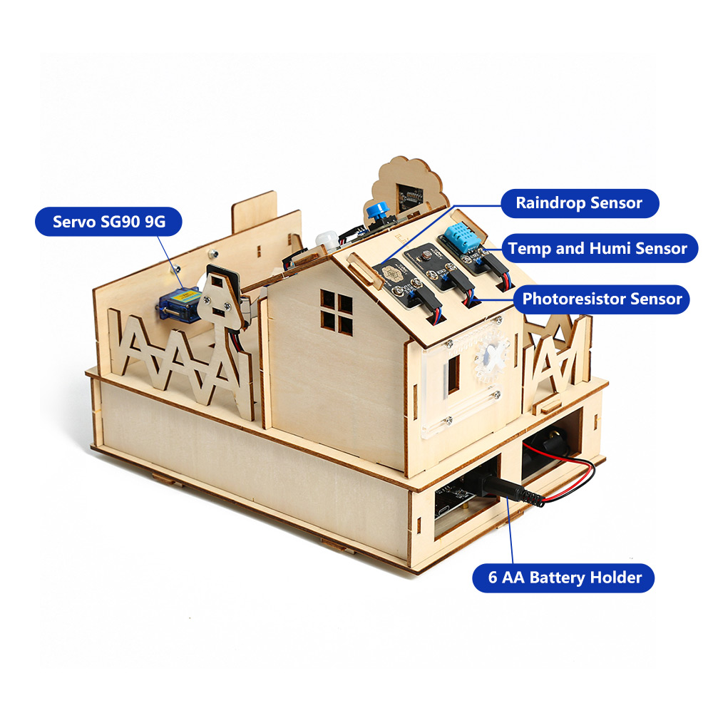 ACEBOTT DIY Smart Home Kit for - огляд і ціна Smart Home Arduino Project