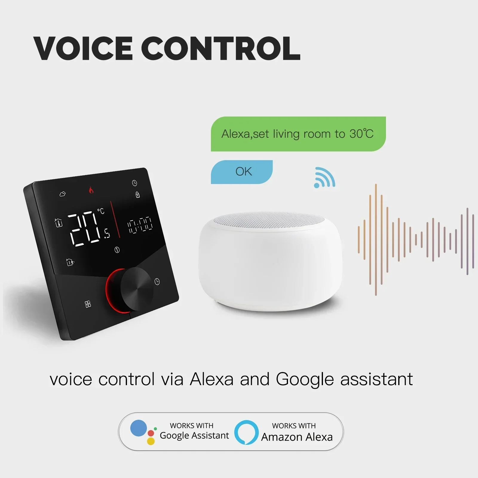MOES Tuya WiFi Smart Knob Ther - огляд і ціна Smart Home Package