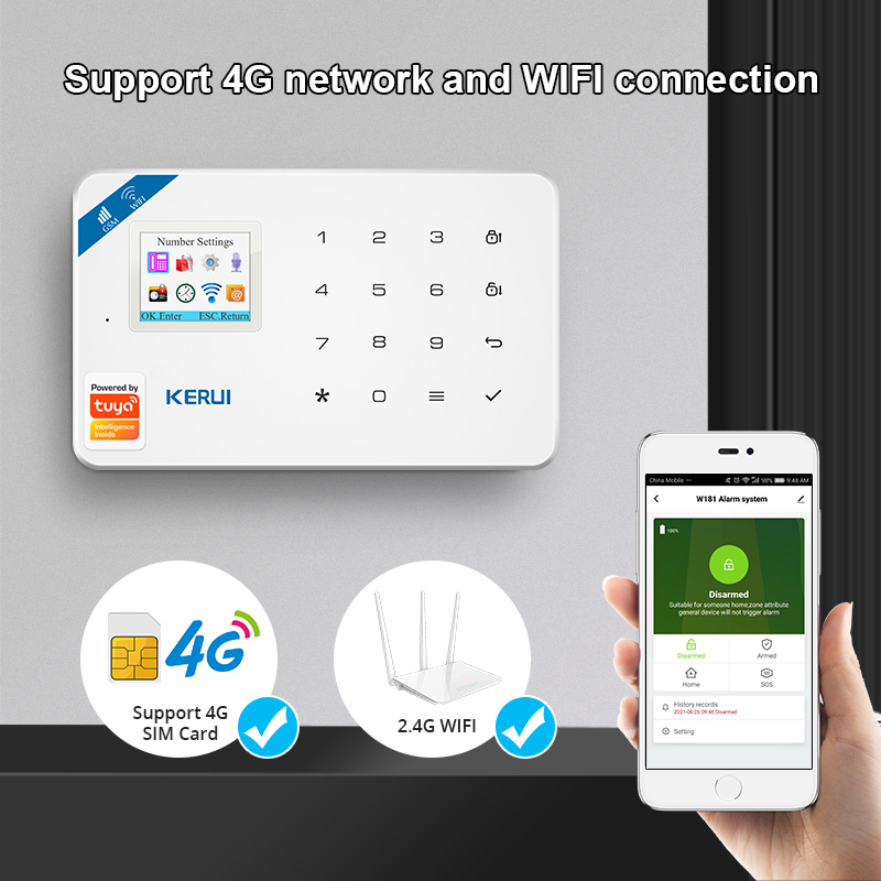 KERUI Security Alarm System Ki - огляд і ціна Smart Home Package