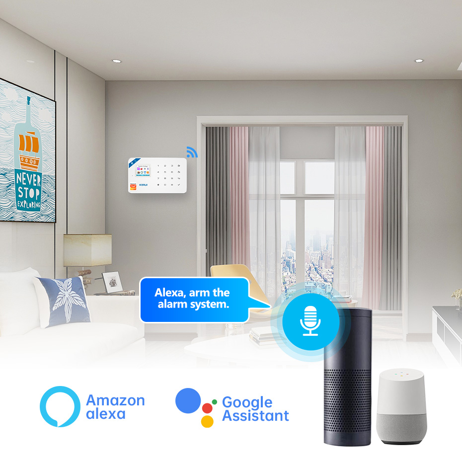 KERUI Security Alarm System Ki - огляд і ціна Smart Home Package