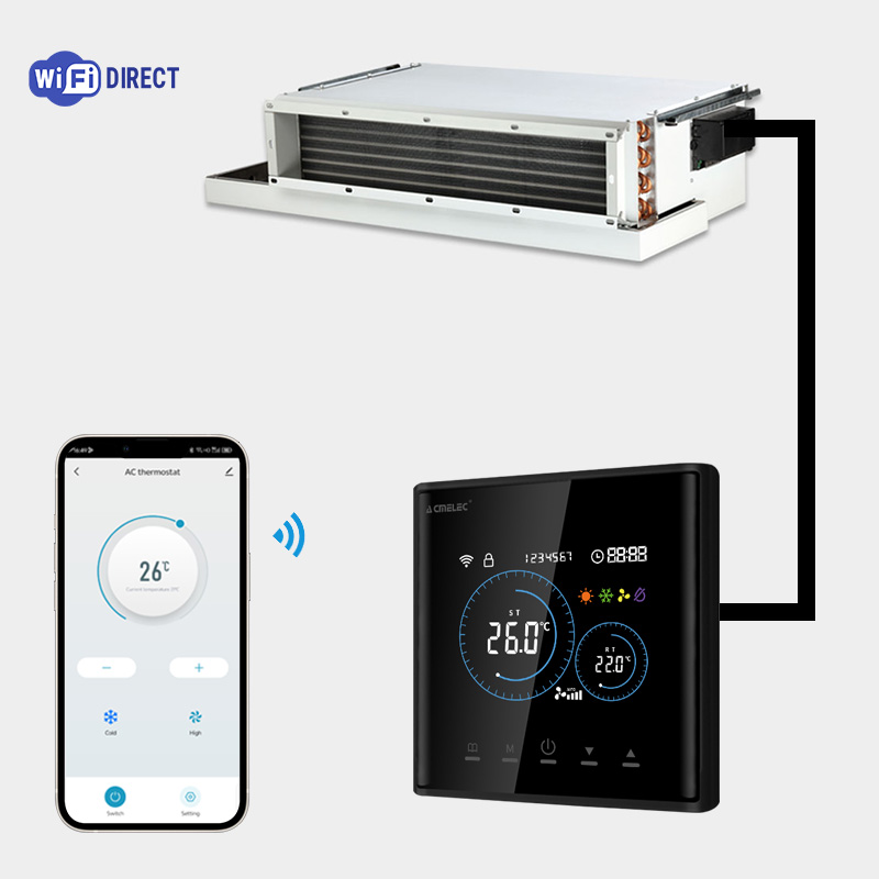 Smart Fan Coil Thermostat HVAC - огляд і ціна Smart Home Package