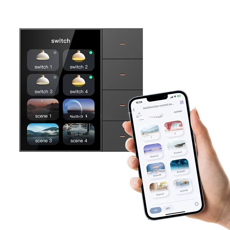 F3 Pro 3.5 Inch IPS Touch Pane - огляд і ціна Smart Home Switch