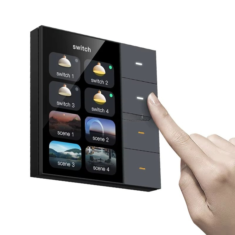 F3 Pro 3.5 Inch IPS Touch Pane - огляд і ціна Smart Home Switch