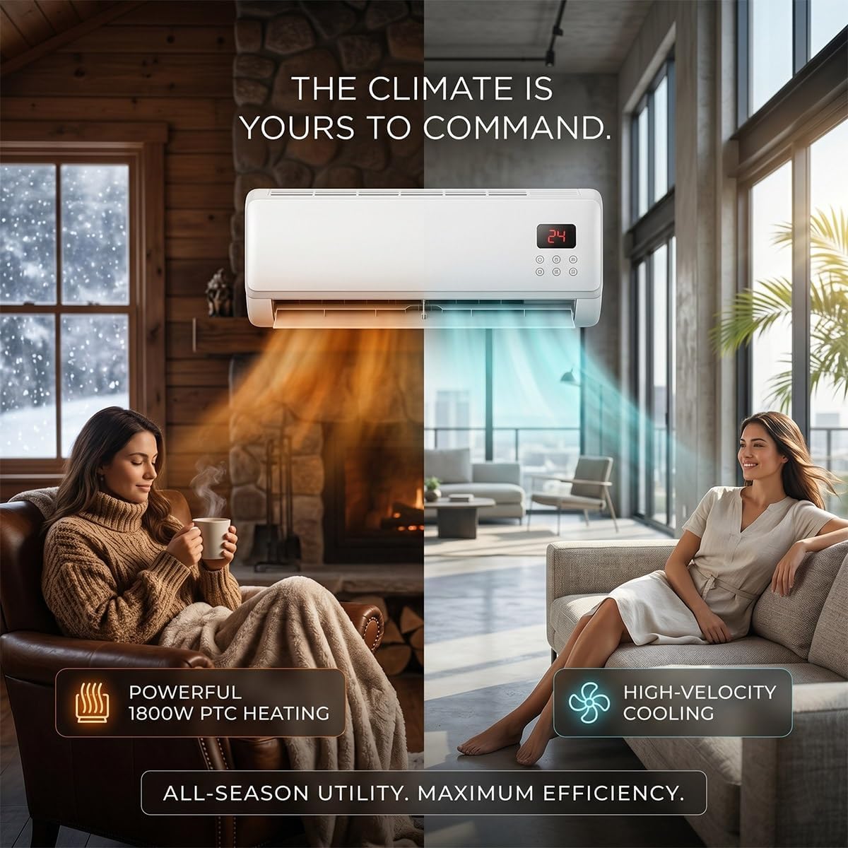 Wall Mounted Air Conditioner F - огляд і ціна Smart Bathroom Fan