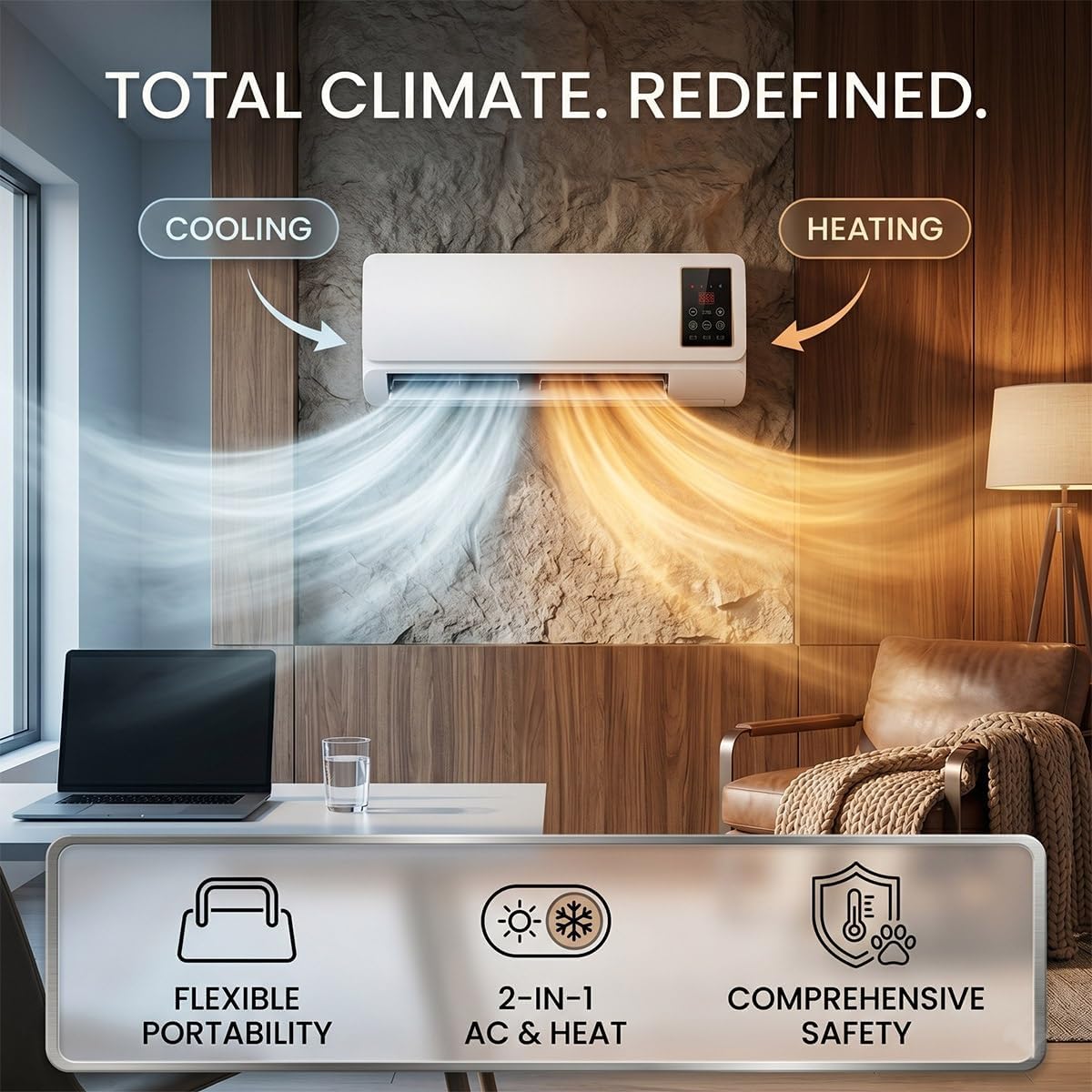 Wall Mounted Air Conditioner F - огляд і ціна Smart Bathroom Fan