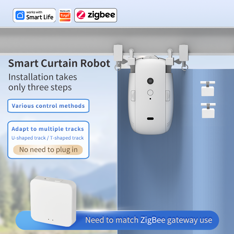 Zigbee Smart Curtain Driver Ro - огляд і ціна Smart Home Appliances