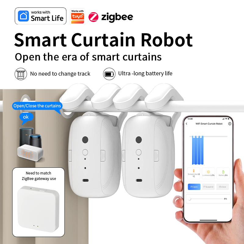 Zigbee Smart Curtain Driver Ro - огляд і ціна Smart Home Appliances