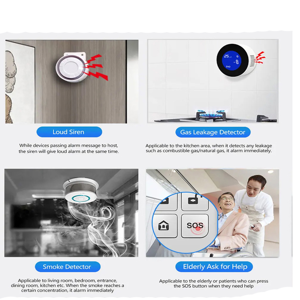 PGST 4G Tuya Smart Home Alarm  - огляд і ціна Smart Home Package